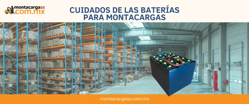 Mantenimiento de baterías de montacargas